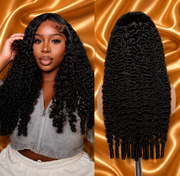 Premium Burmese Curly Human Hair 13x6 HD Lace Front Wig